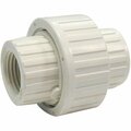 B&K 1/2 In. FIP Schedule 80 Threaded PVC Union 164-133HC